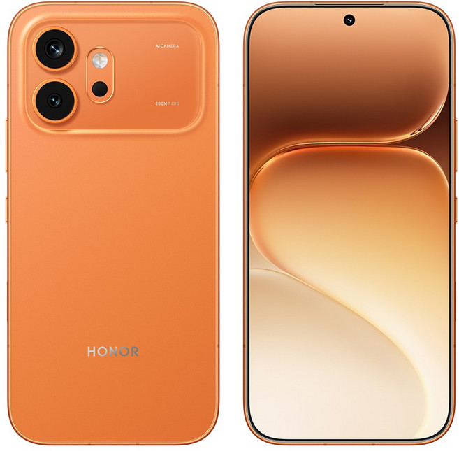 HONOR 600 智慧型手機 200MP OIS, 橙色, 12GB + 256GB