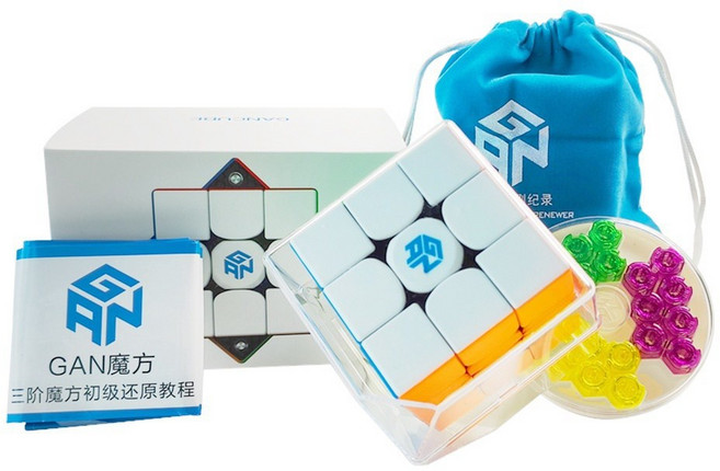 磁力魔方 GES彈力系統 防刮花表面, GAN356M標準版-有GES配件, 1個