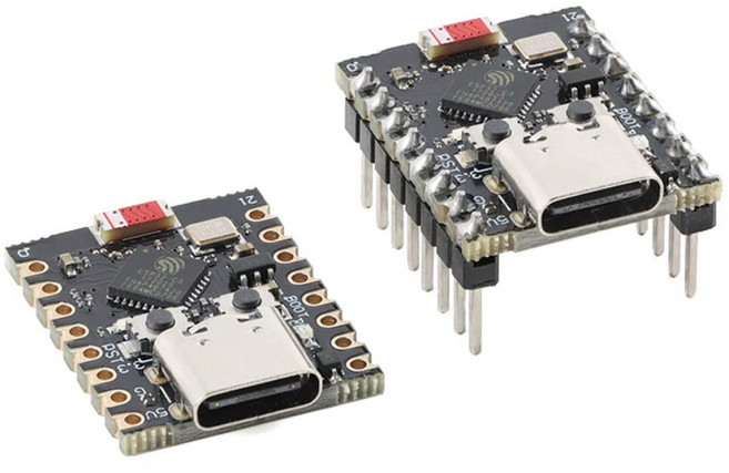 ESP32-C3 SuperMini 開發板, 1個, 已焊針
