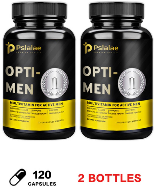 Pslalae Opti-Men 男士綜合維他命 支援細胞能量與新陳代謝 最佳營養 免疫支持, 240組