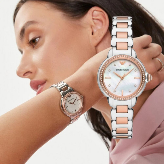 EMPORIO ARMANI 經典時尚女錶 AR11569 32mm