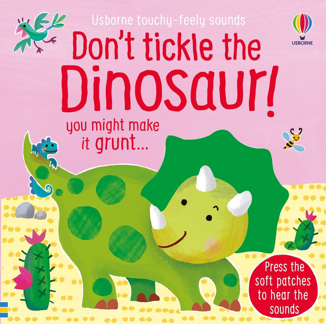 Usborne 觸感發聲書:不要搔恐龍癢!