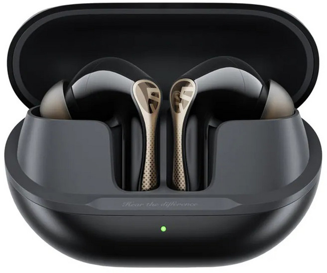SoundPeats Air5 Pro+ 雙單體旗艦藍牙耳機, 黑