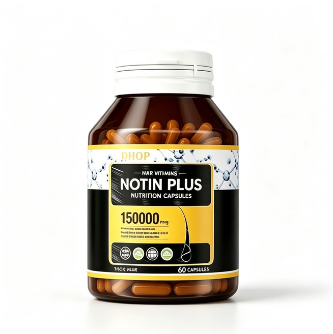 DHOP 生髮維生素 生物素 強化頭髮營養膠囊 150000mcg, 1個, 60顆