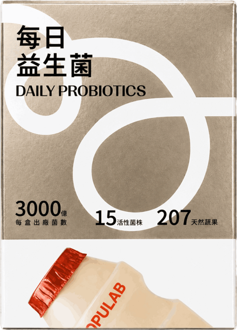 POPULAB 每日益生菌 - 多多 (30包/盒), 2g, 30個