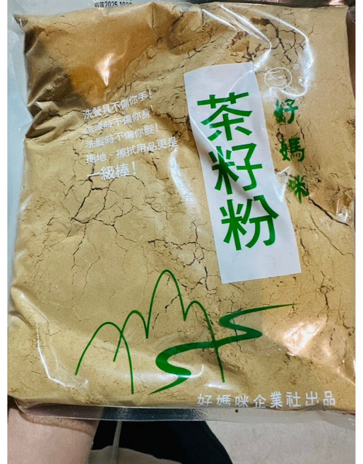 好媽媽 茶籽粉 600g, 1個, 正常效期