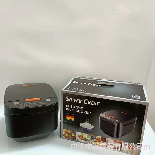 米飯電飯煲家用功能5L智能柴火電飯鍋煮飯鍋電飯鍋, 英文英規220V:5L黑色電飯煲
