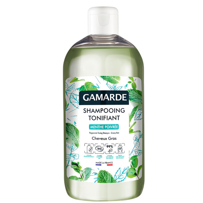 GAMARDE 珂瑪德 薄荷清爽洗髮精, 1個, 500ml