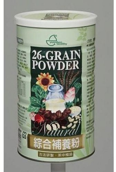 元豪 綜合補養粉 26-GRAIN POWDER 600g, 1個