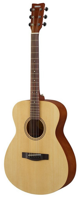 YAMAHA 山葉 民謠 木吉他 OM桶身 39吋 合板 終身保固 贈琴袋, FS400 原木色, 1個
