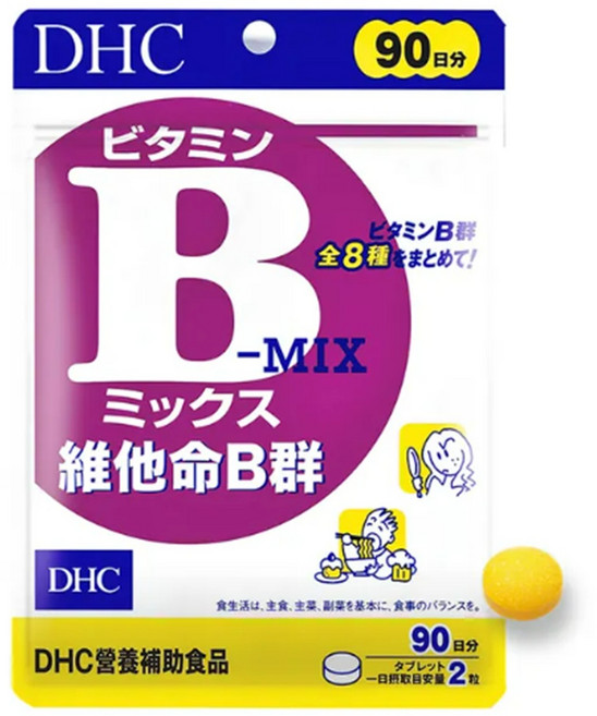 DHC 維他命B群複方 90日份, 1個, 180顆
