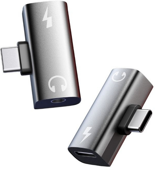 STARTRC 二合一音頻轉接頭丨相容於 Quest 3S 耳機 充電線 耳機線 音頻線, 1個
