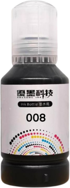 EPSON 008 防水型相容墨水 L15160 L6490 L6580 M2110, 黑 T06G150(打統編請備註), 1個