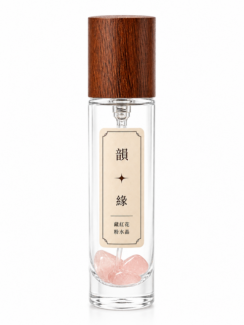 韻 緣 藏紅花x粉水晶 母娘祝福空間香氛, 1組