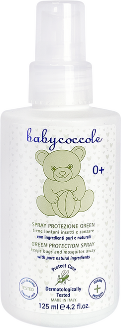 Babycoccole 寶貝可可麗 草本驅蚊噴液 125ml,溫和配方,全家適用,義大利製造, 125ml, 1個
