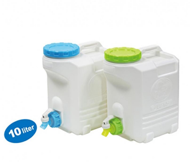 佳斯捷10L水桶儲水箱露營飲水桶9102P-大廚師百貨, 1個