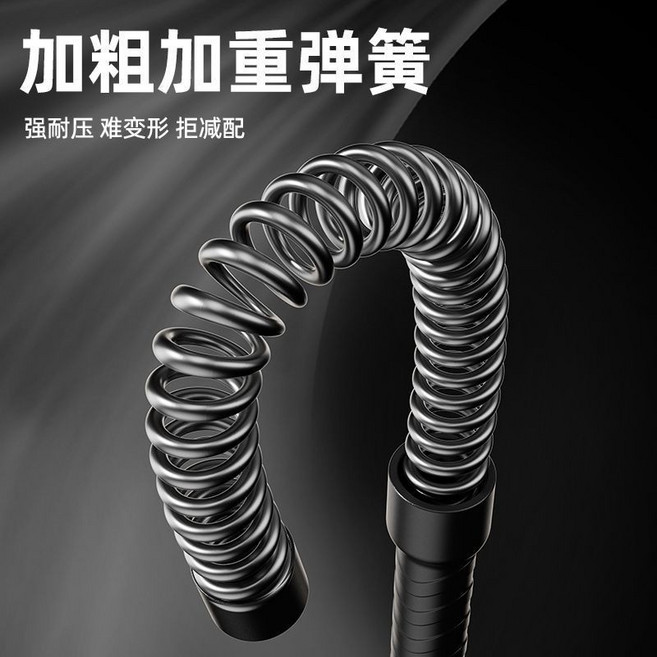 無繩戰繩 健身器材 訓練臂力 核心訓練, 1個, 結實好用(黑)單只 送訓練教程