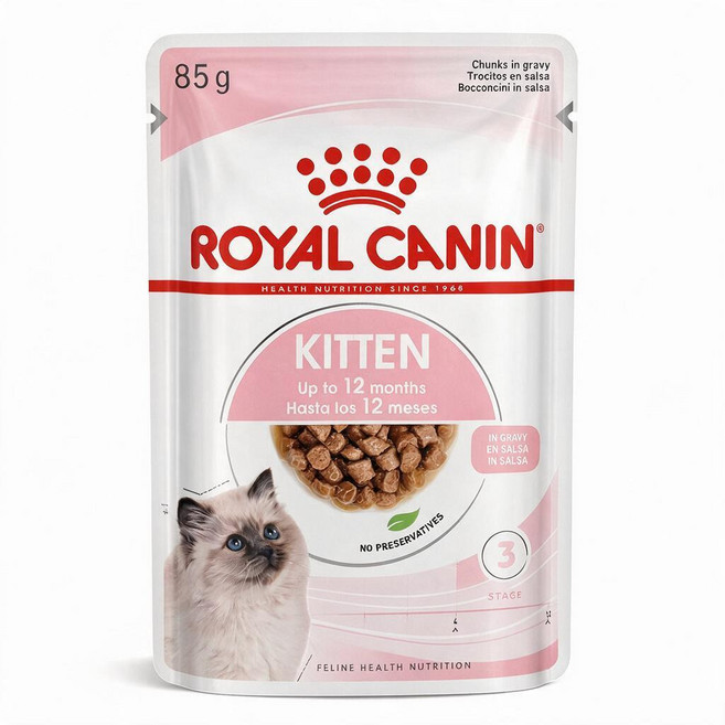 皇家ROYAL CANIN 貓餐包, 85g, 1個, K36W 幼貓