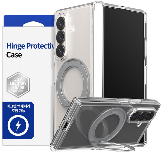 Araree Galaxy Z Fold 8 Ultra 適用 磁吸式支架保護殼 360度旋轉