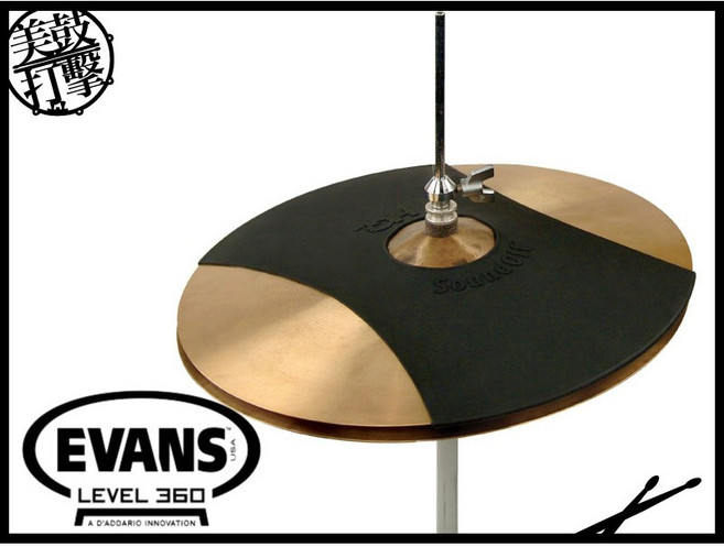 Evans SoundOff 14吋 Hihat 消音墊 / so14hat【美鼓打擊】, 1個