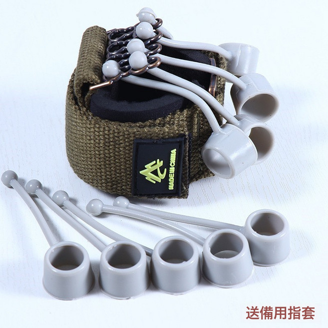 手指屈伸訓練器矽膠伸指力器鍛鍊拉力器握力器握力球康復訓練器材, 1個, 20磅