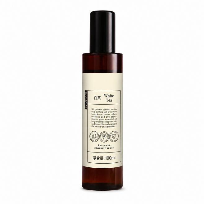NOOK&ENIK 衣物香氛噴霧 白茶香 持久留香, 1個, 100ml, 白茶