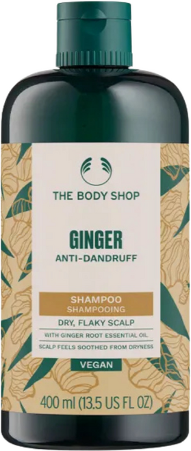 The Body Shop 薑根鏗活調理洗髮精 頭皮護理, 1件, 生薑洗髮露 400ml, 400ml