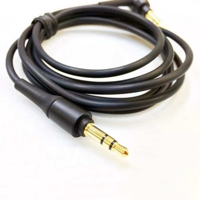 適用於 Audio-Technica (鐵三角) ATH-MSR7 / SR5 / AR5BT / WS990 耳機線,3米長音頻線, 黑色, 1個, ATH-Msr7 SR5/AR5BT WS990