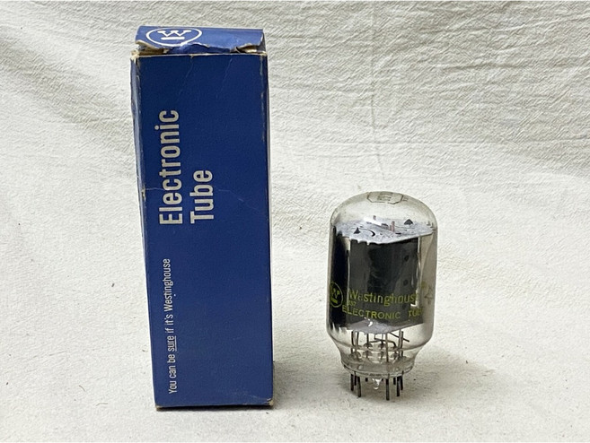 Westinghouse 12JT6A 真空管 原盒裝, 1個