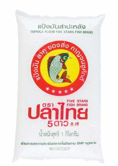 五星魚牌 樹薯粉 150g, 1個