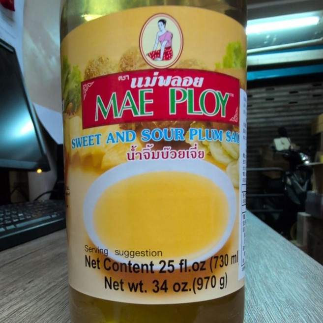 MAE PLOY 甜梅子醬, 1個, tcc梅子醬 重1.5KG