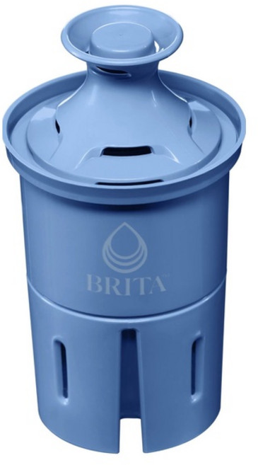 Brita Elite 濾水壺替換圓形濾芯 6個月長效濾心 加拿大製, 1個, 1入裸裝-2024年年製, N/A