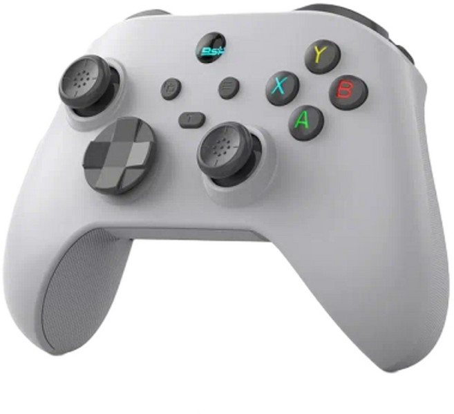 佰世派 G6 遊戲手柄 支援Switch PC Steam 霍爾扳機霍爾搖桿 無線藍芽三模 多平台通用, 灰 G6全系霍爾 下單送搖桿帽 雙模 - 旗艦型, 1個, 無