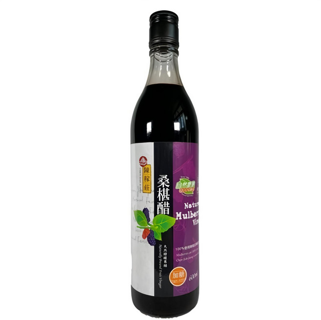 陳稼莊 桑椹醋 600ml 酸甜解膩飲品 1瓶