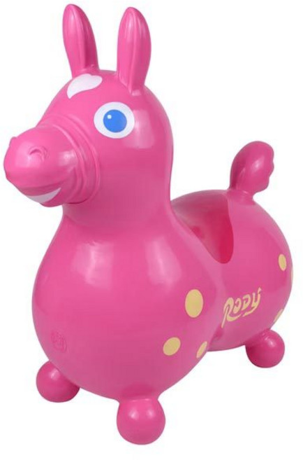Rody 跳跳馬 騎乘玩具, 桃紅, 1個
