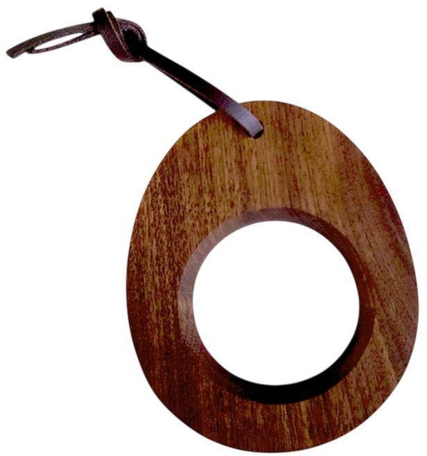 環 V型濾杯木托, 胡桃木(水滴型), 1個