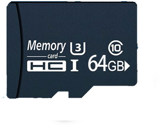 Memory SDHC 高速款記憶卡U3 超快傳輸即插即用大容量記憶卡, 1個, 高速記憶卡64G, 16GB