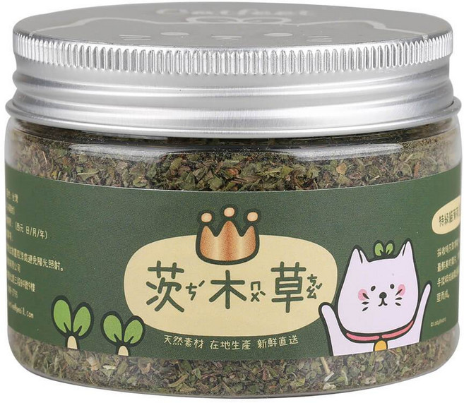 CatFeet 茨木草 貓薄荷, 1個, 貓腳掌-特級貓薄荷金小罐110ml