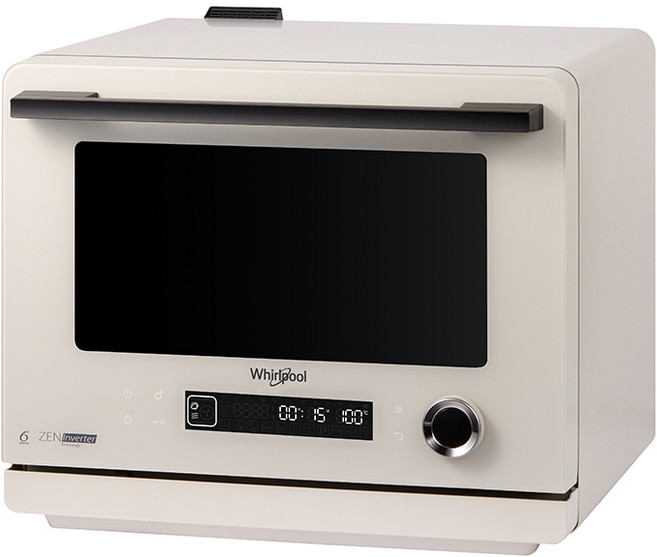 Whirlpool 26L 8合1 變頻蒸氣烘烤微波爐 MWP269TMT (雲霧白), WH-MWP269TMT