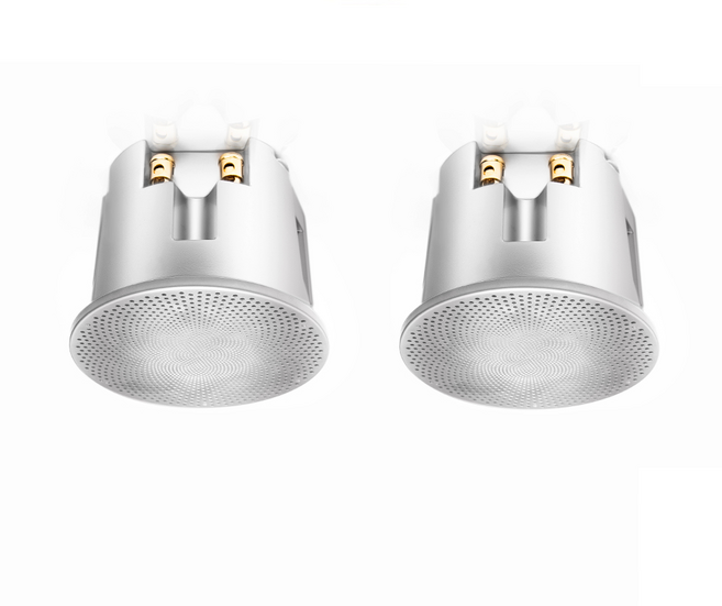 Anaccord 雅那歌音響 IC-300C 3吋 懸浮式 嵌入式同軸天花喇叭, 一組, N/A
