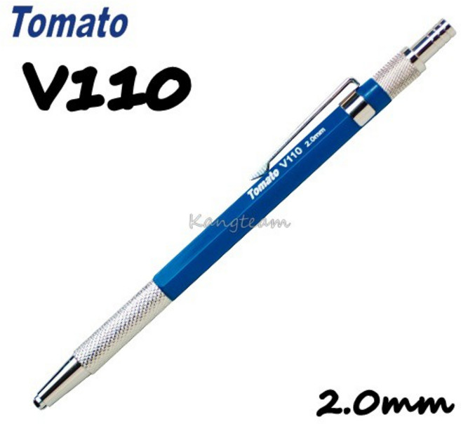 MBS萬事捷 V110 Tomato漸進式工程筆 2.0mm, 詳見包裝, 1個, 藍色