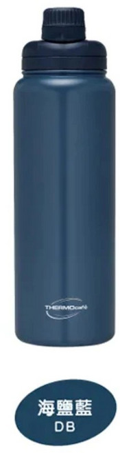 ThermoCafe 凱菲不鏽鋼真空保溫瓶, 1個, 890ml, 海鹽藍