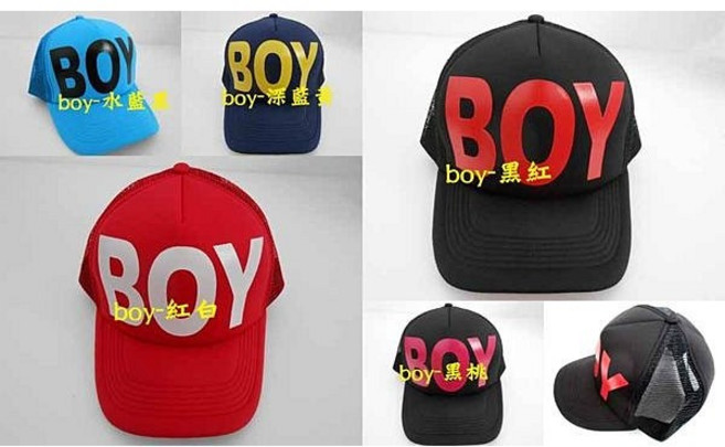 阿寄帽舖 boy 硬版加高帽身潮流帽 卡車帽