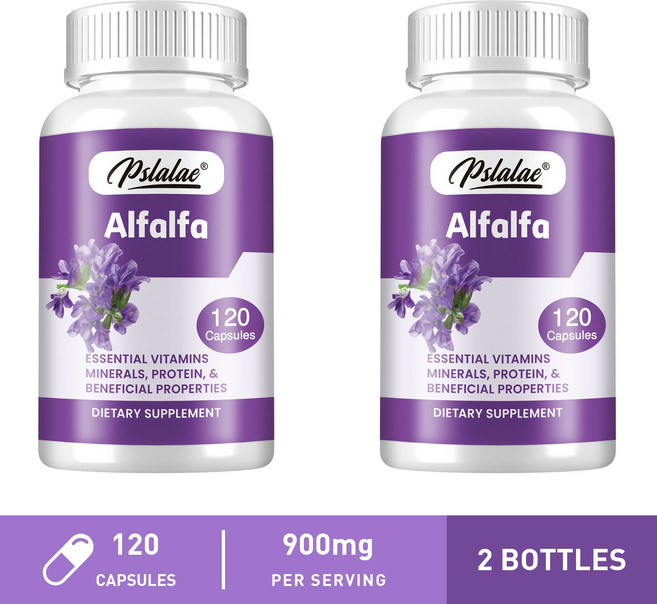 Pslalae 苜蓿膠囊 補充維生素 礦物質 蛋白質, 240組