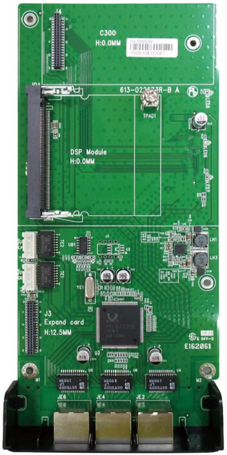 東訊 IU-500SW 網路連接卡 - 2個DSP擴容卡插槽 VoIP語音通道 擴充櫃連接, 1個
