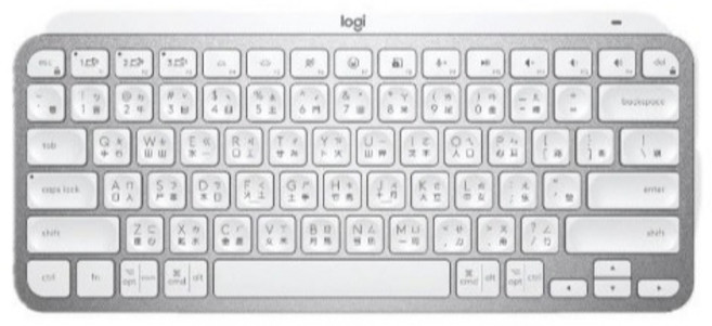 Logitech 羅技 MX Keys Mini 無線藍牙鍵盤 支援Logi Bolt 公司貨附發票, 珍珠白