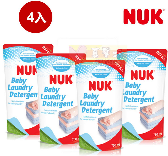 NUK 嬰兒洗衣精, 750ml, 1包
