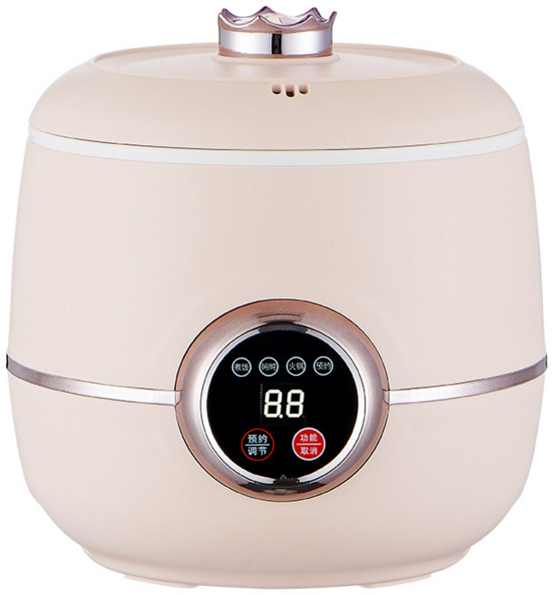 1.6L 迷你智能電飯鍋,1-2人份,多功能蒸煮湯鍋,可定時, 110v 1.6升電飯煲