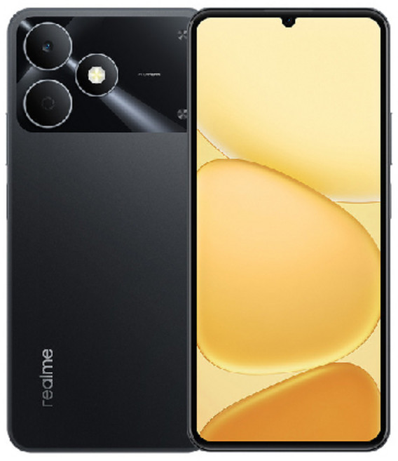 realme Note 80, 128GB, 風暴黑