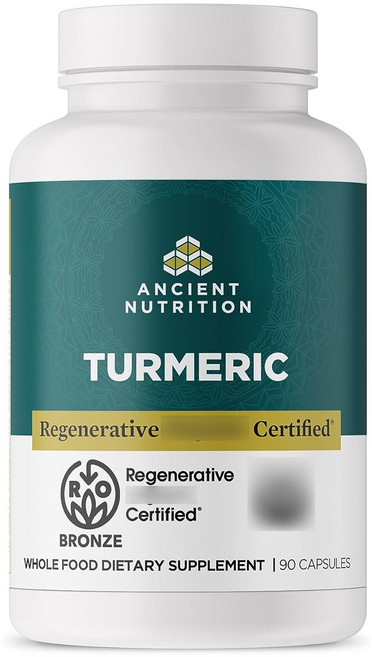 ANCIENT NUTRITION 薑黃膠囊, 1個, 90錠